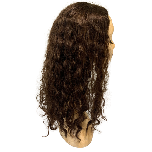 S372 KFD Lace - 8" Cap, 22" Length, Color 4, Curly