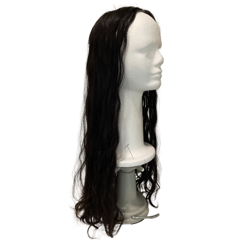 S493 KFD Lace - 7" Cap, 26" Length, Color 1B, Wavy