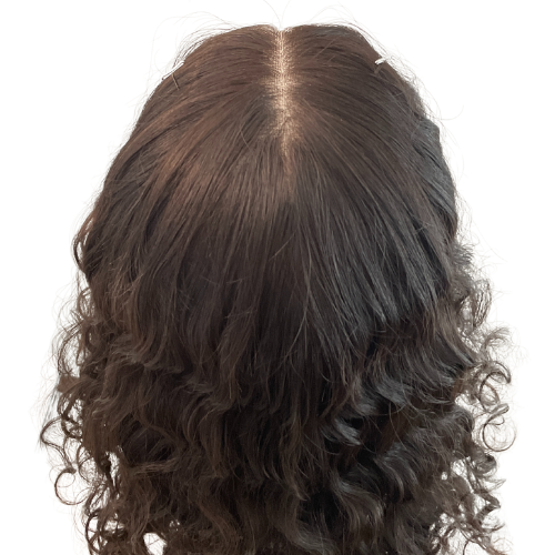 S501 KFD Lace - 9" Cap, 20" Length, Color 1B, Curly