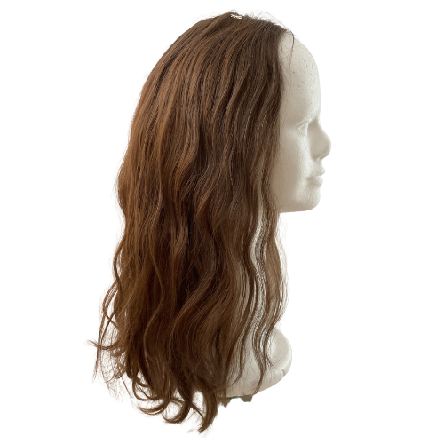 SCD2 KFD Lace - 8" Cap, 20" Length, Color Ash 6, Wavy
