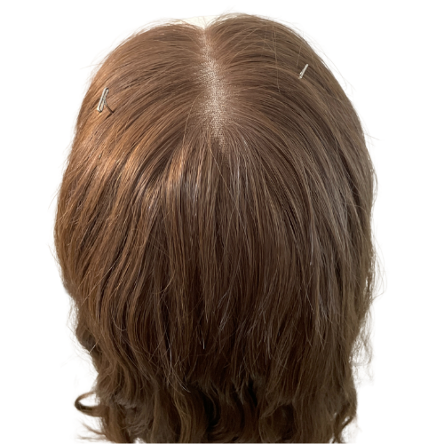 SCD2 KFD Lace - 8" Cap, 20" Length, Color Ash 6, Wavy