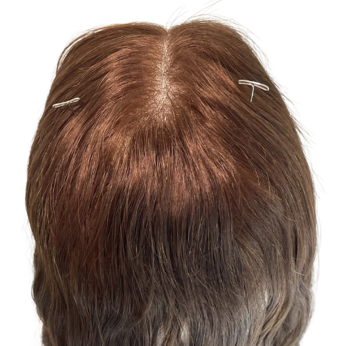 Stock542 KFD Lace - 6" Cap, 22" Length, Color 6, Wavy