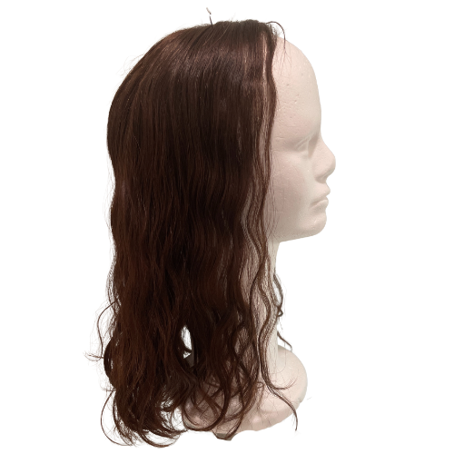 Stock564 KFD Lace - 7" Cap, 18" Length, Color N8, Wavy