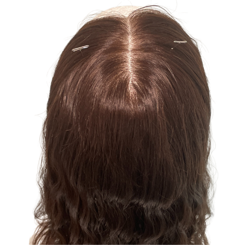 Stock564 KFD Lace - 7" Cap, 18" Length, Color N8, Wavy