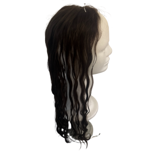 Stock573 KFD Lace - 6" Cap, 24" Length, Color 4, Wavy