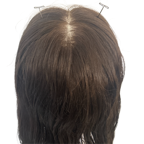 Stock573 KFD Lace - 6" Cap, 24" Length, Color 4, Wavy