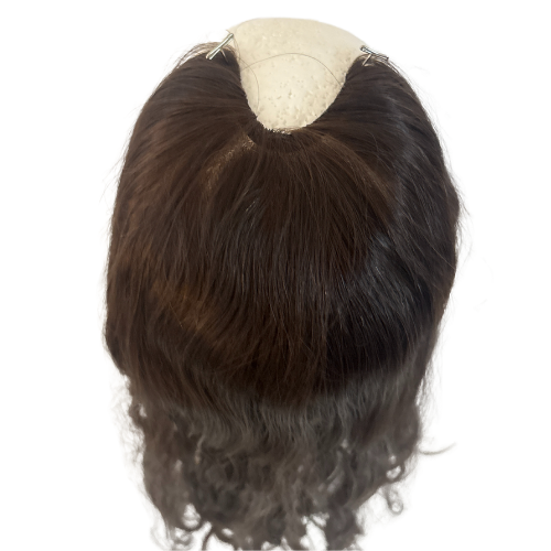 Stock585 KFD Lace U - 6" Cap, 22" Length, Color 4, Wavy