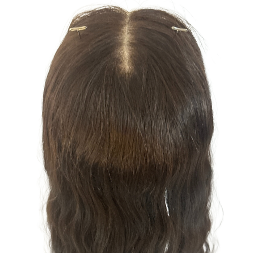 Stock593 KFD Lace - 6" Cap, 24" Length, Color N8, Wavy