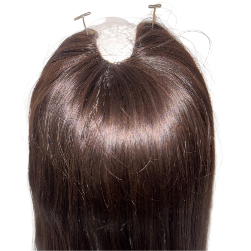 Stock600 KFD Lace U - 5" Cap, 22" Length, Color N8, Straight