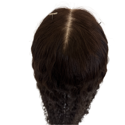 Stock603 KFD Lace - 6" Cap, 26" Length, Color N8, Curly