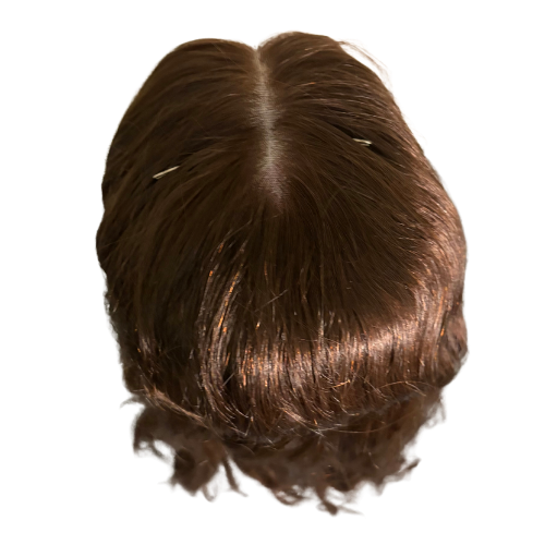 Stock621 KFD Lace - 6" Cap, 24" Length, Color 4, Wavy