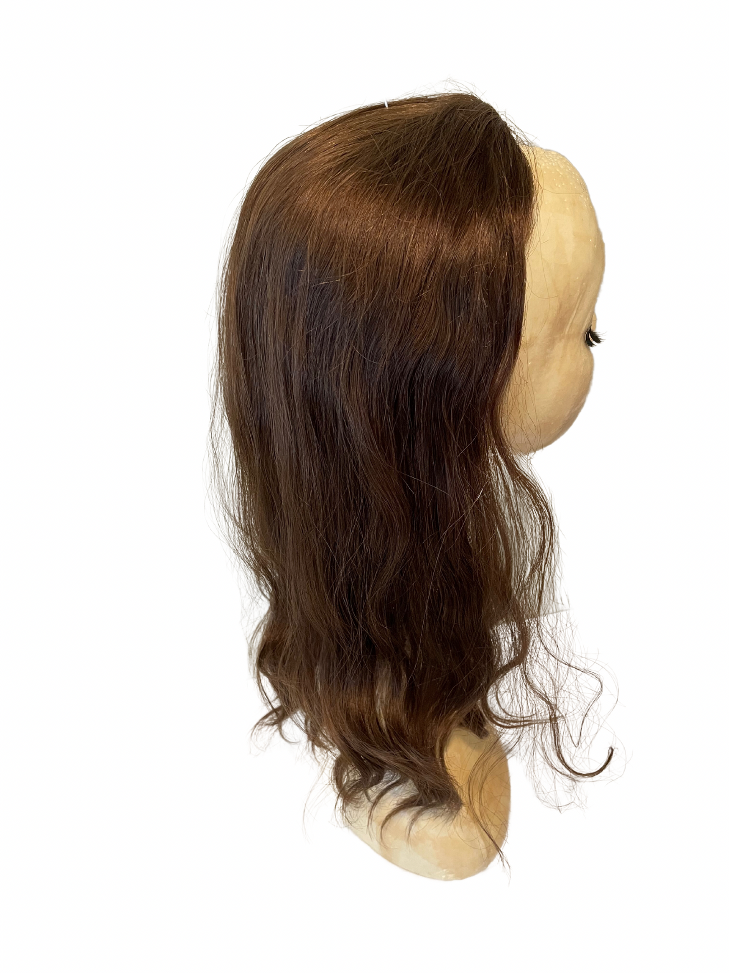 Stock382 KFD Kippah Fall - 5" Cap, 20" Length, Color 6, Wavy