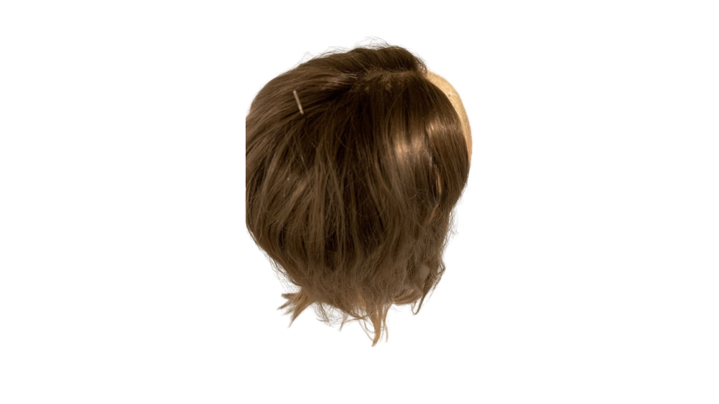 S265 KFD Lace Kippah Fall - 9" Cap, 28" Length, Light Blond