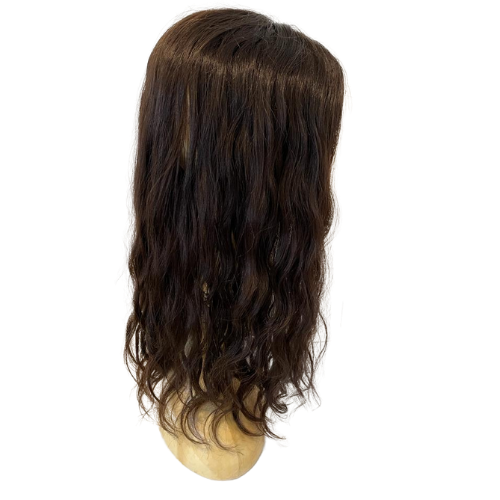S238 KFD Lace Kippah Fall - 8" Cap, 24" Length, Color 4, Wavy