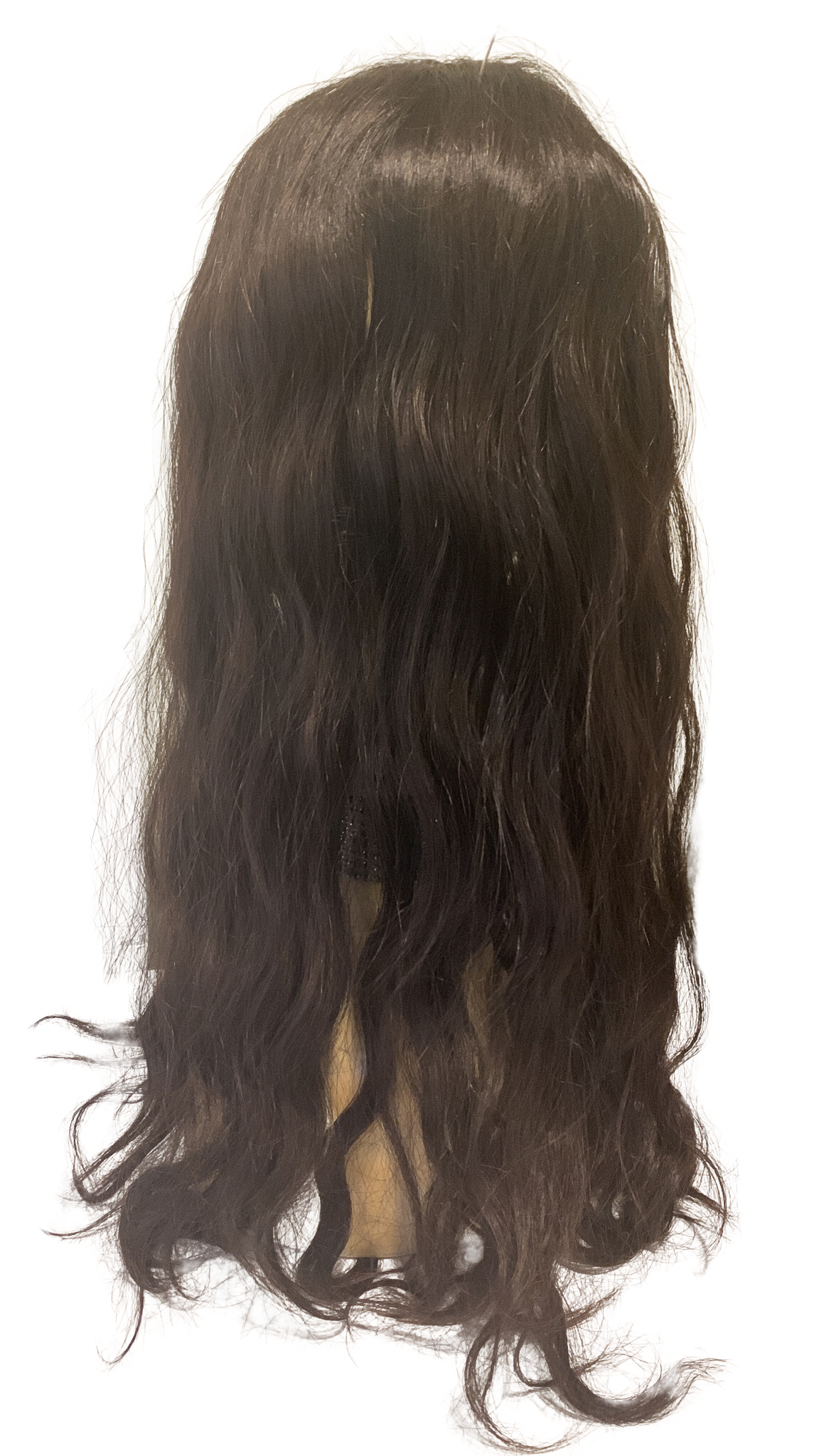 S302 KFD Lace Kippah Fall - 7" Cap, 26" Length, Color 2, Wavy