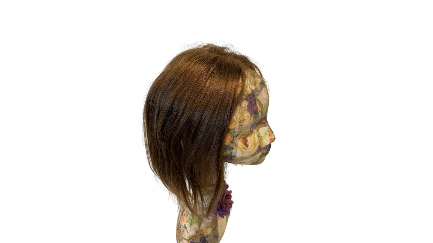 S247 KFD Lace Kippah Fall - 8" Cap, 18" Length, Color 6