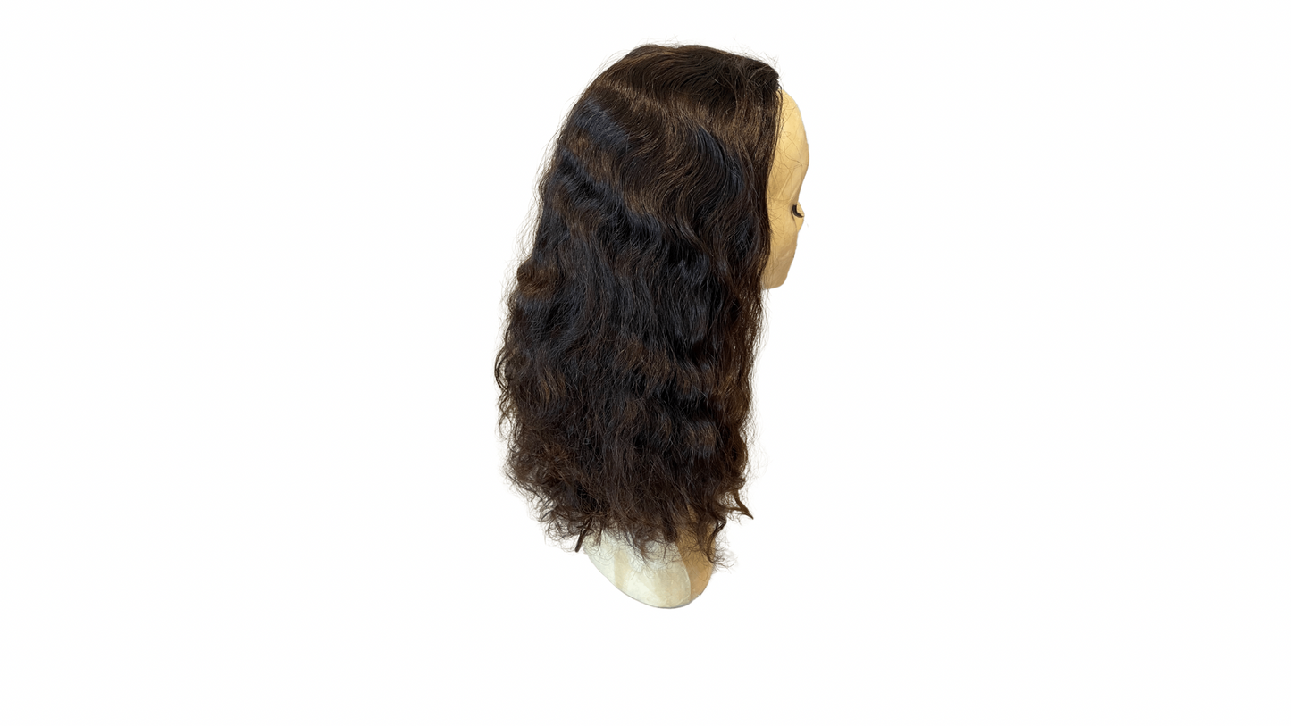 Stock339 KFD Kippah Fall - 9" Cap, 22" Length, Color 2, Curly