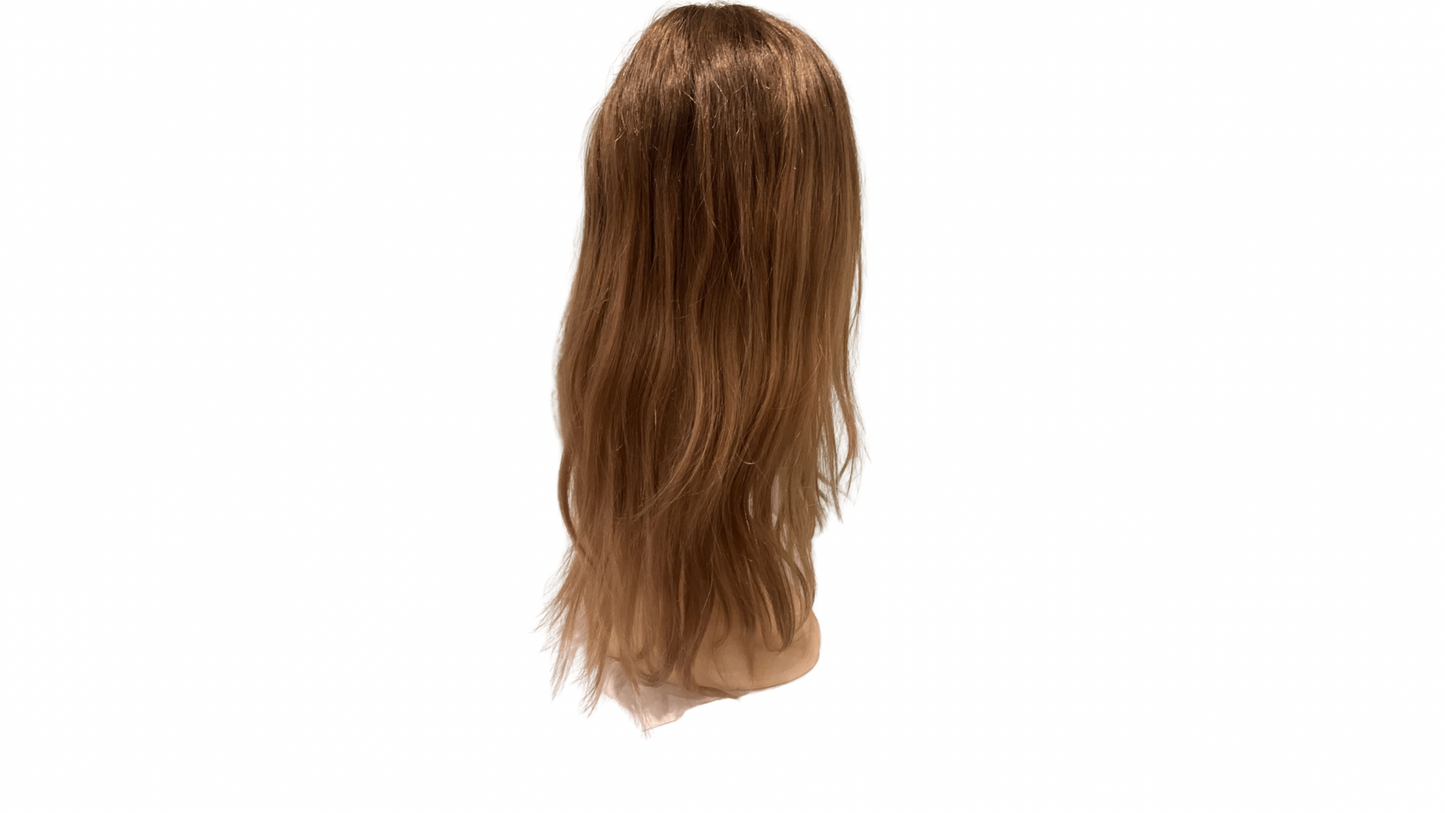 S270 KFD Lace Kippah Fall - 9" Cap, 24" Length, Color Honey Blond