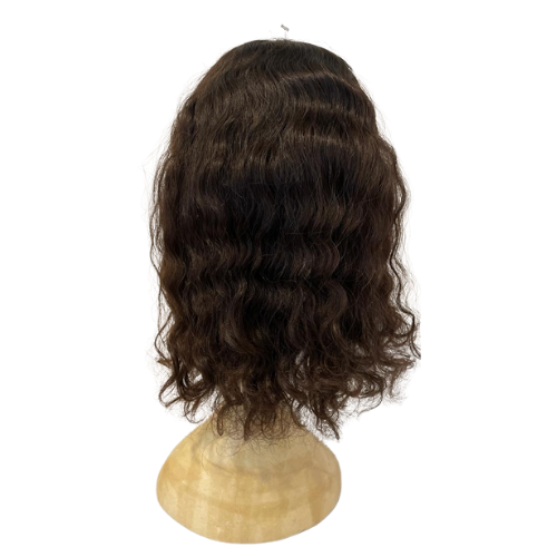 Stock292 KFD Kippah Fall Curly - 5" Cap, 18" Length, Color 4, Curly