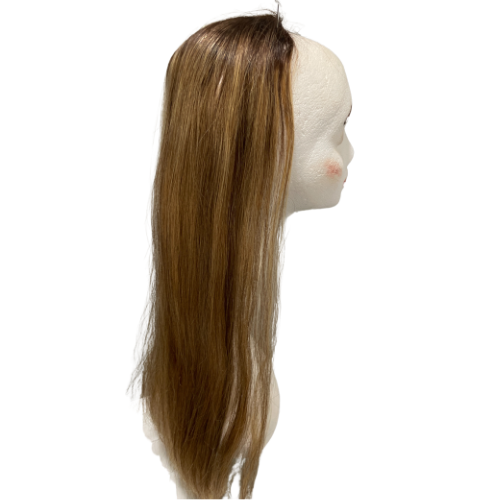 S460 KFD Mini - 4" Cap, 24" Length, Blond Dark Root, Wavy