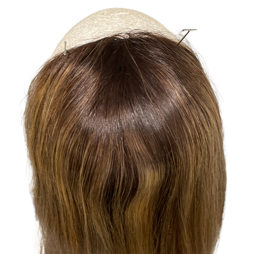 S460 KFD Mini - 4" Cap, 24" Length, Blond Dark Root, Wavy