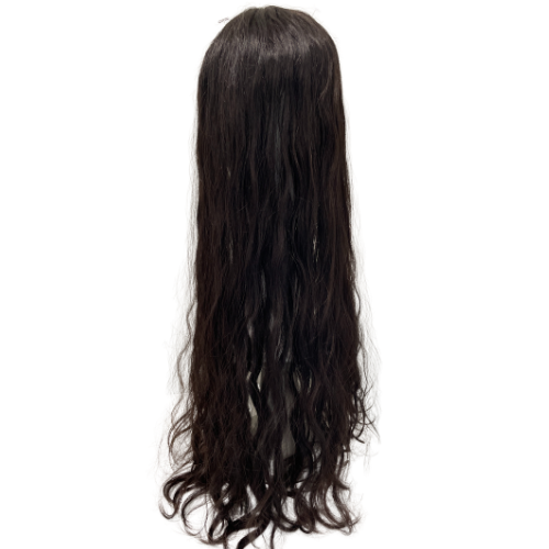 S493 KFD Lace - 7" Cap, 26" Length, Color 1B, Wavy