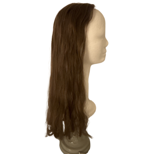 S510 KFD Lace - 5" Cap, 22" Length, Color 6, Slight Wave