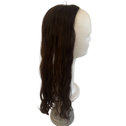 S512 KFD Lace - 5" Cap, 22" Length, Color 5 rooted in 4, Wavy