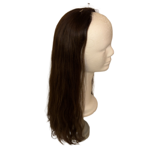 S515 KFD Original - 6" Cap, 24" Length, Brown with Highlights, Wavy