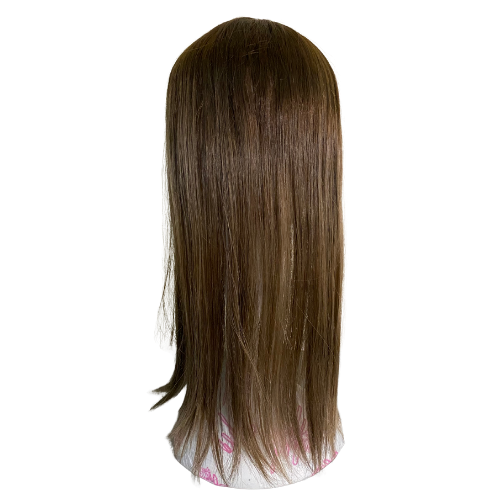 S624 KFD Lace - 6" Cap, 18" Length, N8 with highlights, Wavy