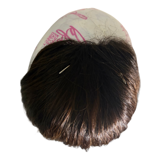 S641 KFD Mini - 4" Cap, 20" Length, Color 2 with Blond Highlights, Straight