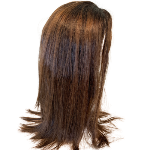 Stock451 KFD Original - 8" Cap, 23" Length, 2 at roots with color 6 highlights, Straight