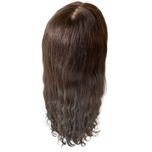 Stock562 KFD Lace - 7" Cap, 24" Length, Color 4, Wavy