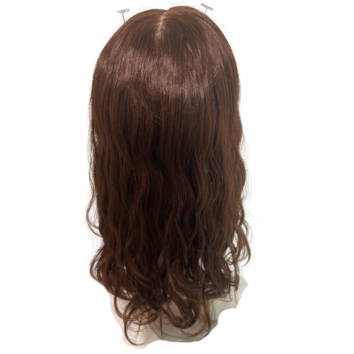 Stock564 KFD Lace - 7" Cap, 18" Length, Color N8, Wavy