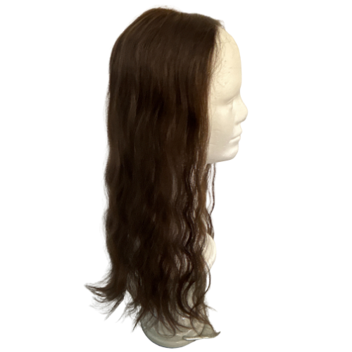 Stock581 KFD Lace - 5" Cap, 22" Length, Color 5, Wavy