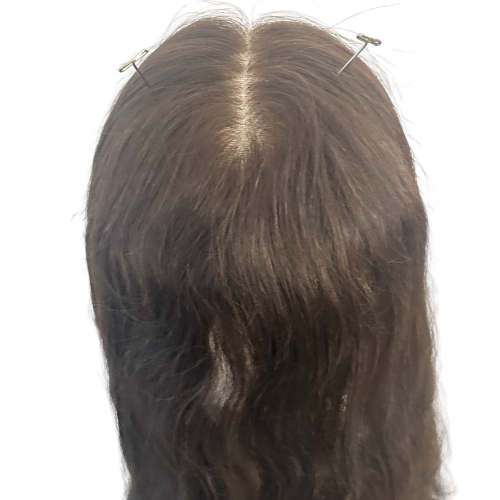Stock581 KFD Lace - 5" Cap, 22" Length, Color 5, Wavy