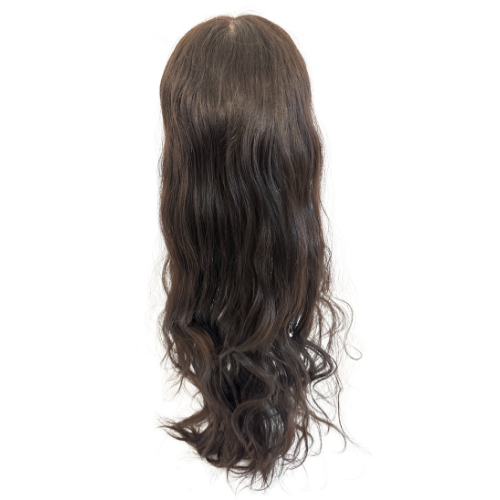 Stock583 KFD Lace - 7" Cap, 26" Length, Color 1B, Wavy