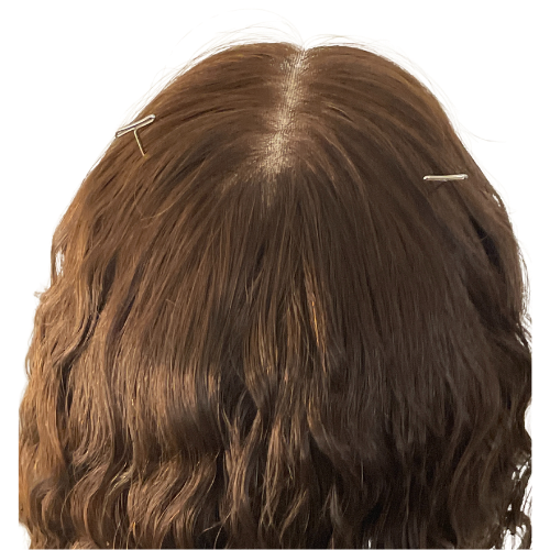 Stock587 KFD Lace - 8" Cap, 18" Length, Color N8, Curly