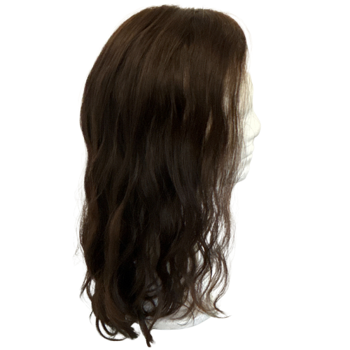 Stock591 KFD Lace - 8" Cap, 18" Length, Color N8, Wavy