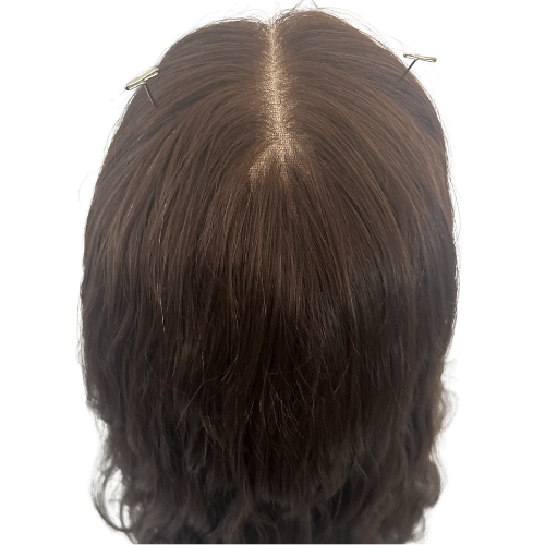 Stock591 KFD Lace - 8" Cap, 18" Length, Color N8, Wavy