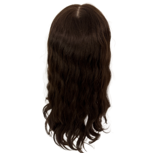 Stock598 KFD Lace - 6" Cap, 18" Length, Color 4, Wavy