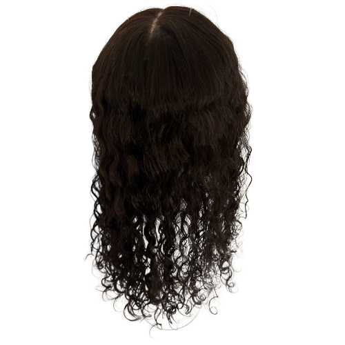 Stock602 KFD Lace - 6" Cap, 20" Length, Color 2, Curly