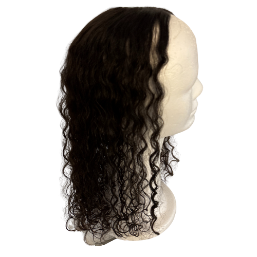 Stock602 KFD Lace - 6" Cap, 20" Length, Color 2, Curly