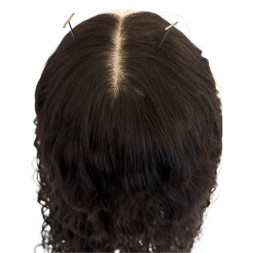 Stock602 KFD Lace - 6" Cap, 20" Length, Color 2, Curly