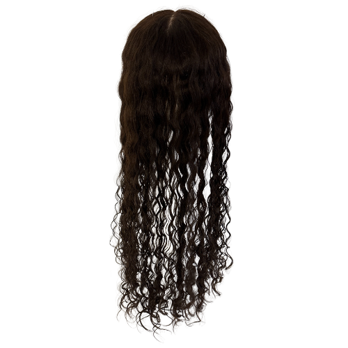 Stock603 KFD Lace - 6" Cap, 26" Length, Color N8, Curly