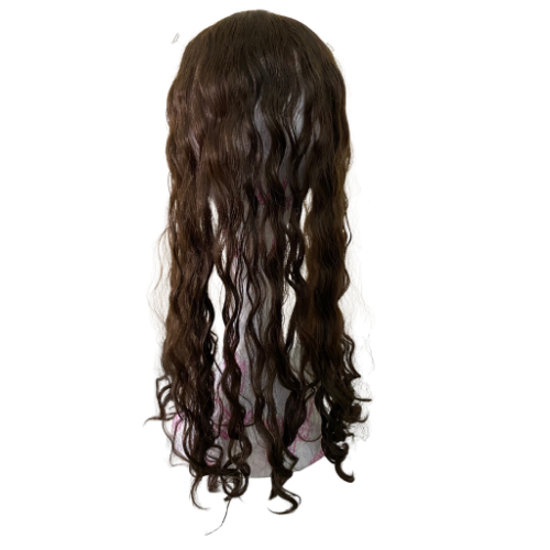 Stock614 KFD Lace - 5" Cap, 22" Length, Color 4, Curly