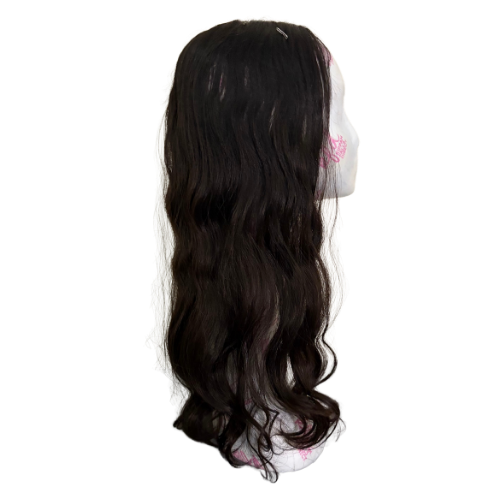 Stock630 KFD Lace - 6" Cap, 24" Length, Color 2, Wavy