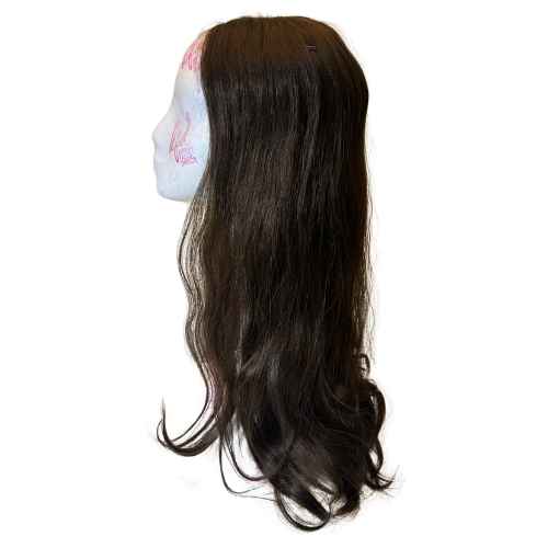 Stock645 KFD Lace - 7" Cap, 24" Length, Color 4, Wavy