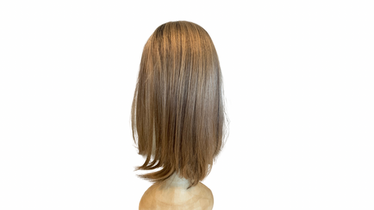 S282 KFD Kippah Fall - Mini, 18" Length, Ash Blond - Low Density Piece, Unfinished Front