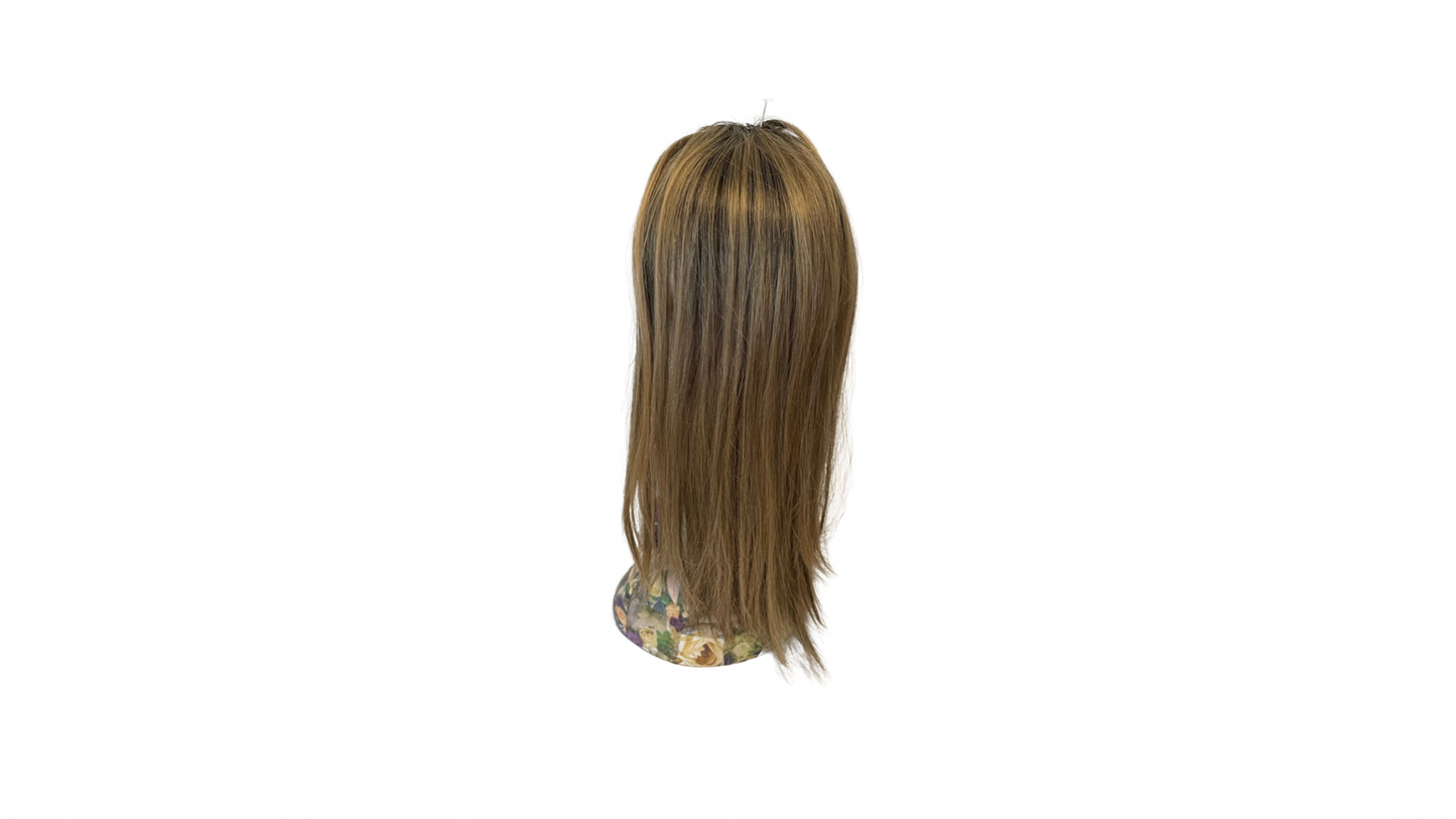Stock279 KFD Kippah Fall - Mini, 20" Length, Color Dark Root Blond
